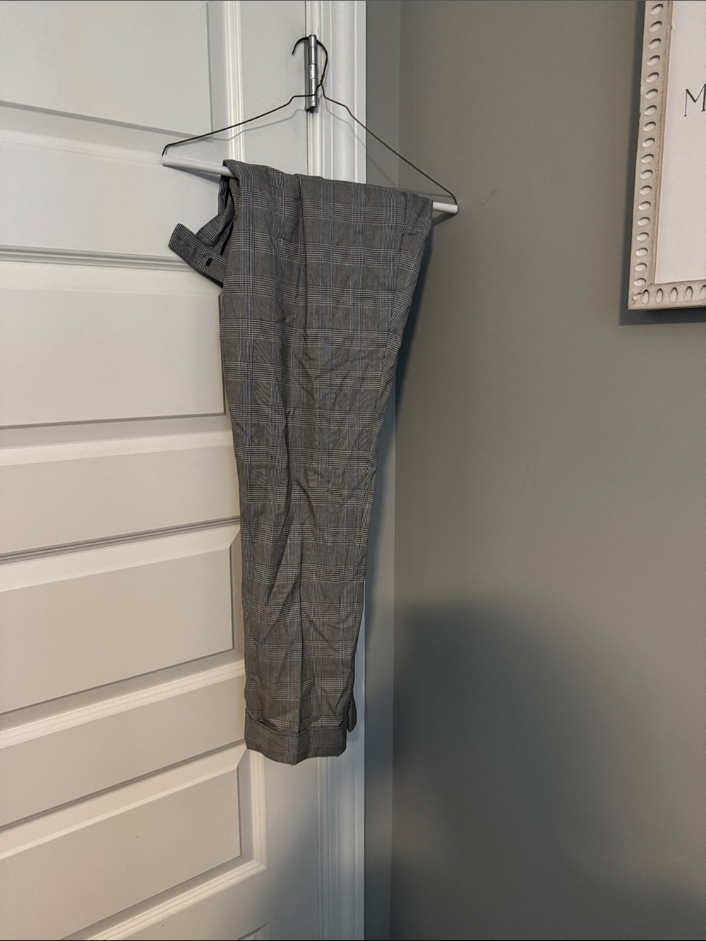 Women Ralph Lauren Gray Plaid Suit sz 16